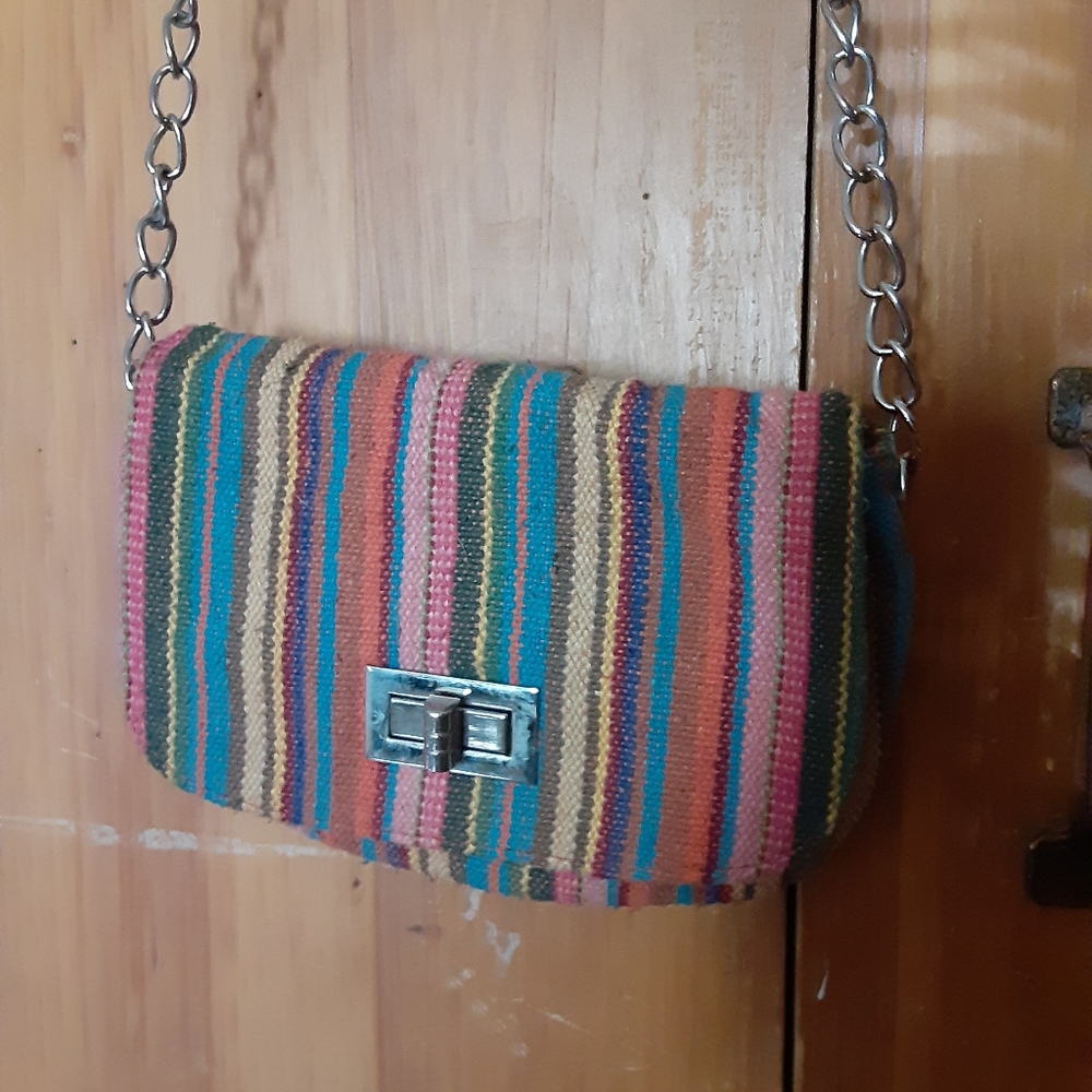 🌟5/$30 - Francescas Chain Link Multicolored Purse